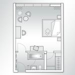 Superior Zimmerplan / Superior room plan